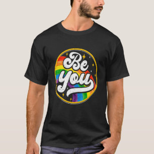 Camiseta LGBTQ Sé gracioso, Orgullo gay, aliado LGBT Rainbo