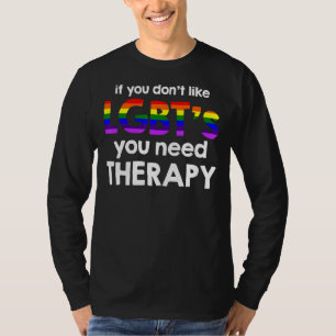 Camiseta Lgbtq Si No Le Gusta Lgbt Necesita Tratamiento