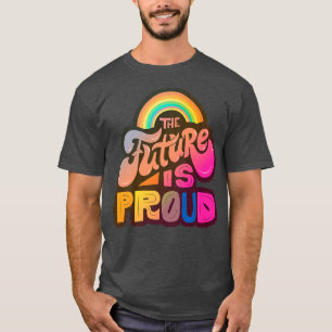 Camiseta LGBTQ+ Support - The Future is Pride Premium Copy