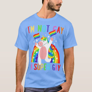 Camiseta LGBTQ Unicornio Super Orgullo Gay LGBT Aliado Band