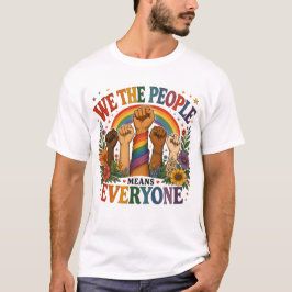 Camiseta LGBTQ 'We The People'