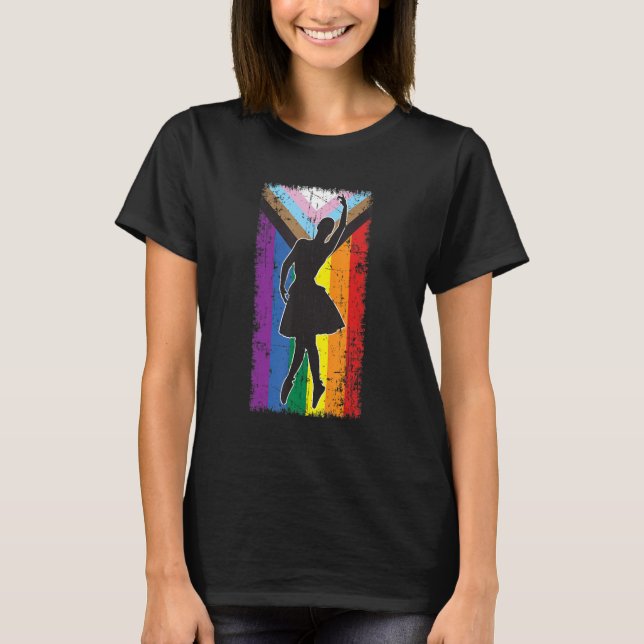 Camiseta LGBTQIA Bandera del Orgullo LGBTQIA 3 (Anverso)