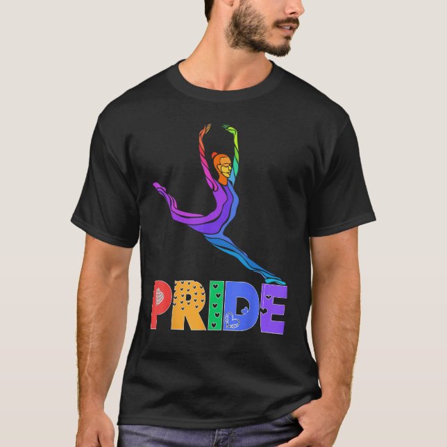 Camiseta LGBTQIA+ Dancer Pride Dance Dancing Men Women Kid  (Anverso)