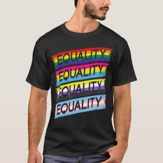 Camiseta LGBTQIA Equality Trans Flag Non Binary Pan Gay Pri