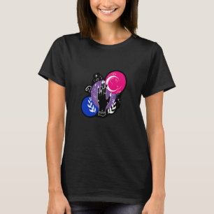 Camiseta Lgbtqia+ Orgullo de la mano eticona bisexual