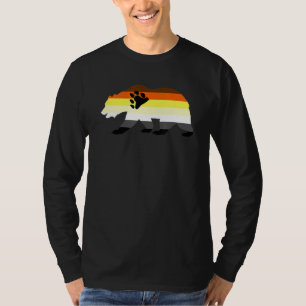 Camiseta Lgbtqia+ Orgullo Gay Ibb Orgullo Bandera De Oso Ga