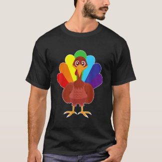 Camiseta LGTB Gay Turkey Orgullo Ropa Arcoiris Gracias