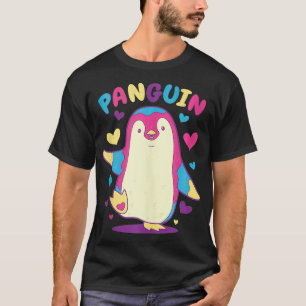 Camiseta LGTB Panseual Penguin Funny Pun LGBTQ Gay Pride Mo