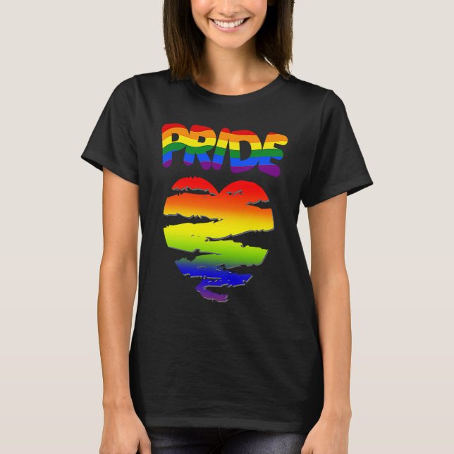 Camiseta LGTB Pride Flag  17 (Anverso)