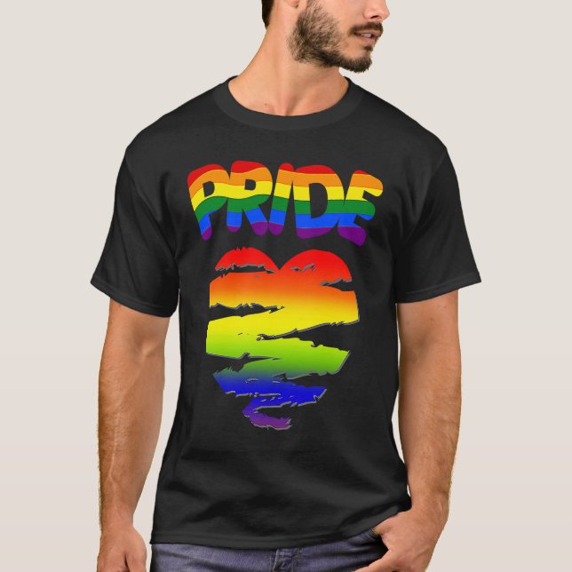 Camiseta LGTB Pride Flag  17 (Anverso)