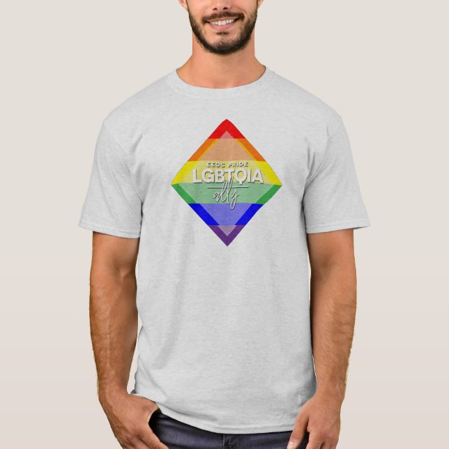 Camiseta LGTQIA Ally Tee (Hombres) (Anverso)