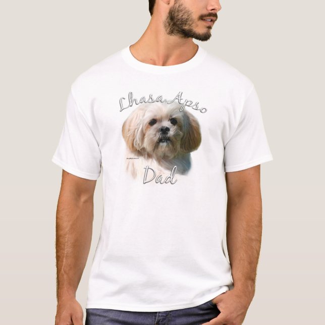 Camiseta Lhasa Apso Dad 2 (Anverso)