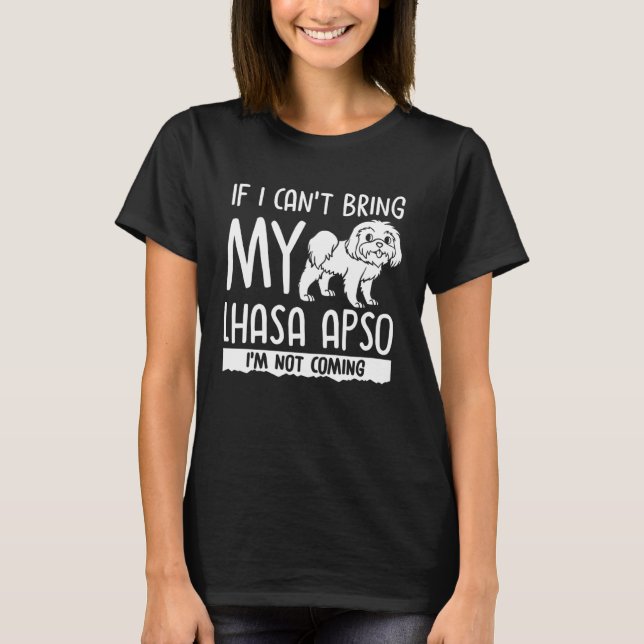 Camiseta Lhasa Apso Dog  Puppies Owner   1 (Anverso)