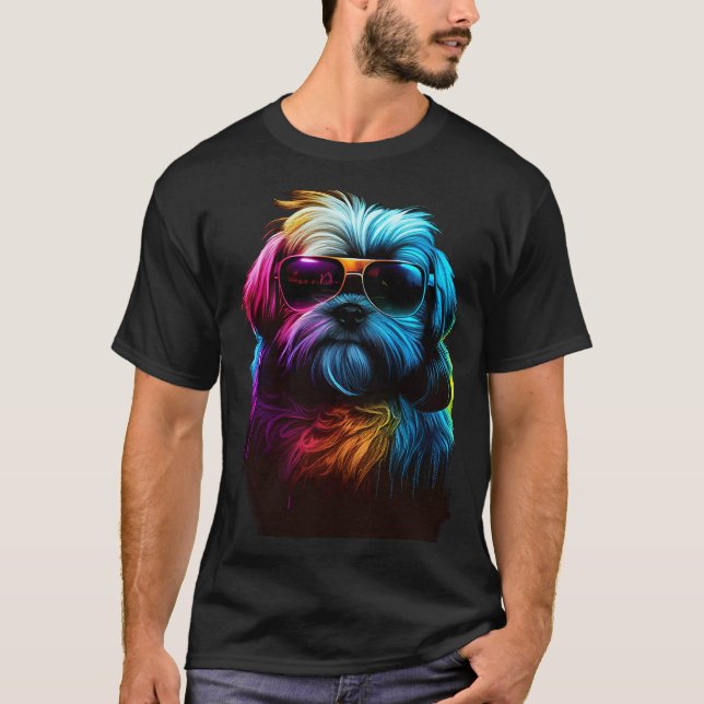 Camiseta Lhasa Apso Dogs Lhasa Apsos 2 (Anverso)