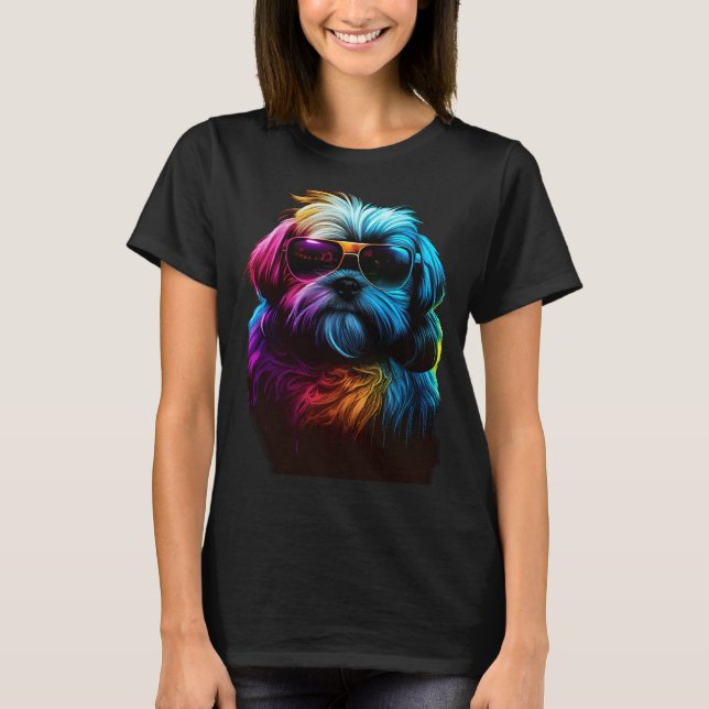 Camiseta Lhasa Apso Dogs Lhasa Apsos 2 (Anverso)