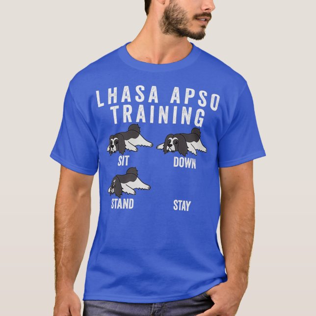 Camiseta Lhasa Apso Training Dog Premium (Anverso)
