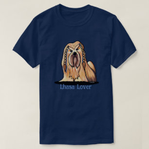 Camiseta Lhasa Apso trenzado
