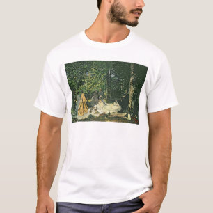 Camiseta l'Herbe del sur de Claude Monet el Le Dejeuner,