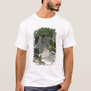 Camiseta l'Herbe del sur del Dejeuner de Claude Monet el  ,