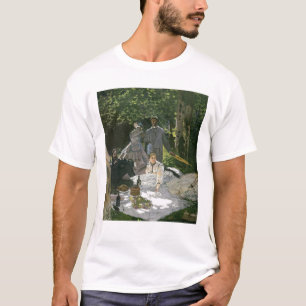 Camiseta l'Herbe del sur del Dejeuner de Claude Monet el  ,