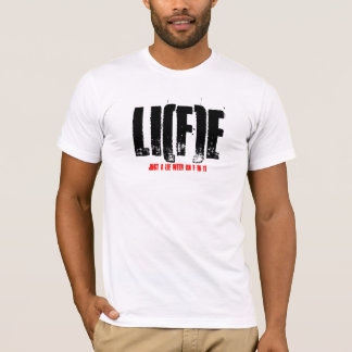 Camiseta LI (f) E, apenas una mentira con una F en ella