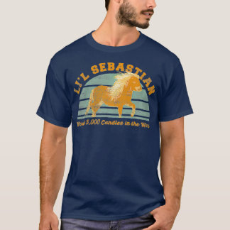 Camiseta Li l Sebastian eres 5 000 velas en el viento