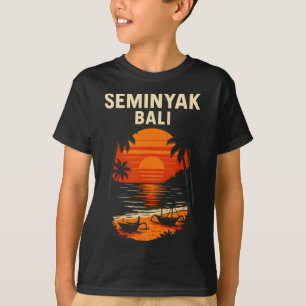 Camiseta Li Surf Seminyak Li Retro Hombres Vibes Playeros 1