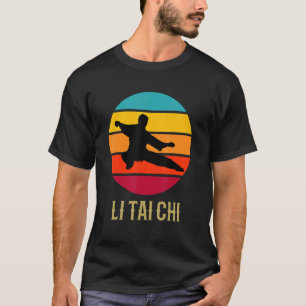 Camiseta Li Tai Chi Vintage Sunset China Martial Arts Sty