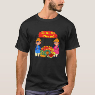 Camiseta Li Xi Me Please Boy Kid Gire Vietnamita Lunar Nuev