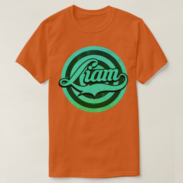 Camiseta Liam El Nombre (Diseño del anverso)