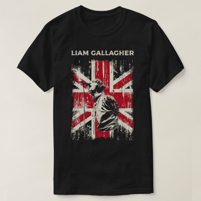 Camiseta Liam Gallagher (Diseño del anverso)