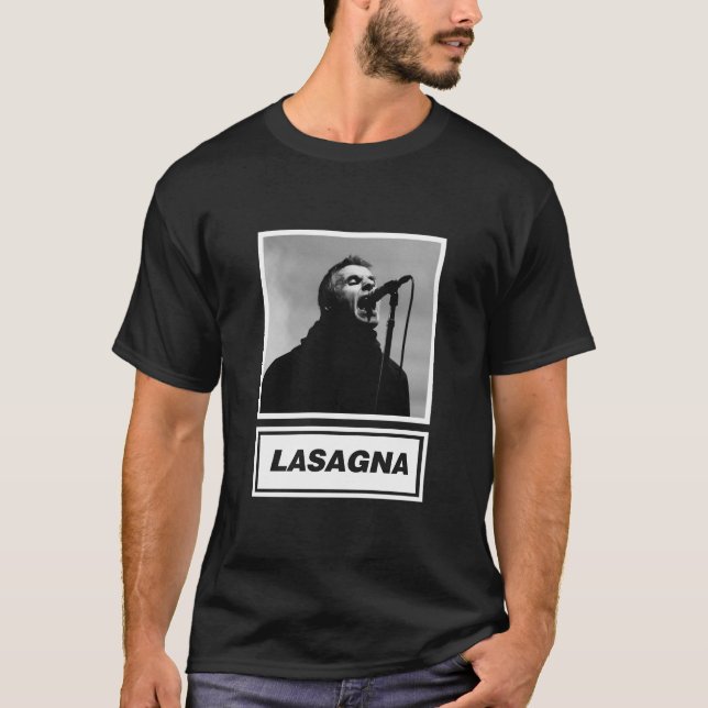 Camiseta Liam Gallagher - Lasagna - Oasis Reunion Live 2025 (Anverso)