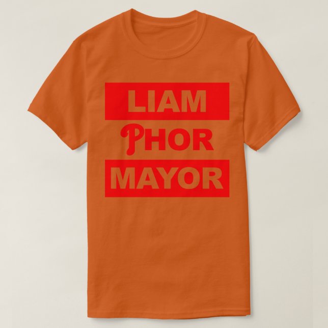Camiseta Liam Phor Mayor (Diseño del anverso)