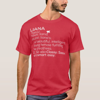 Camiseta Liana Nombre Liana Definición Liana Nombre Femenin