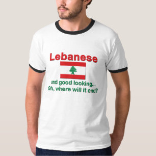 Camiseta Libanés y apuesto