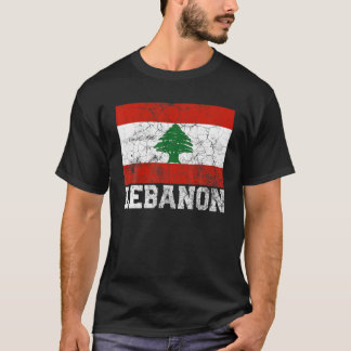 Camiseta Líbano Bandera Libanesa Familia Orgullo País V
