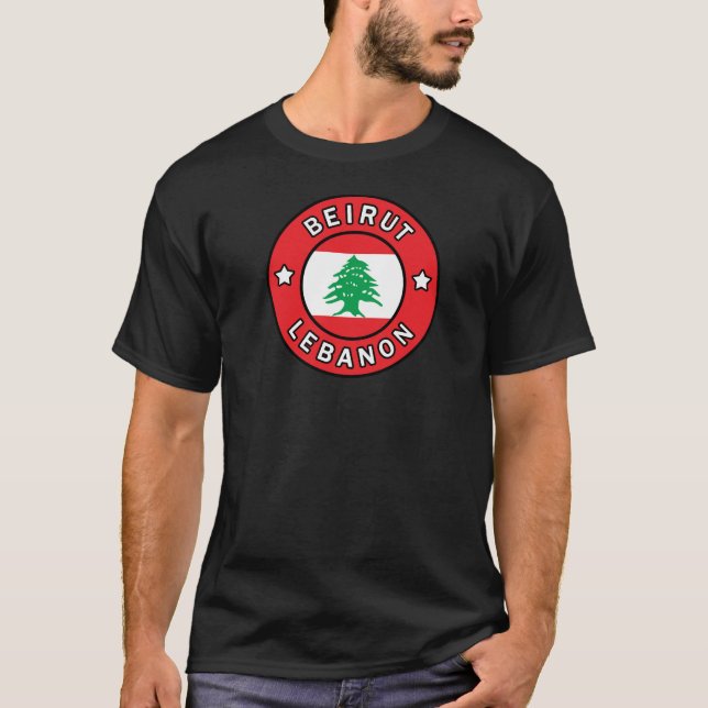 Camiseta Líbano en Beirut (Anverso)
