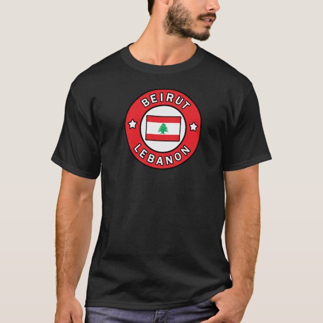 Camiseta Líbano en Beirut (Anverso)