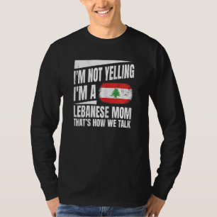 Camiseta Líbano: Mujeres Orgullosas Por Una Orgullosa Madre