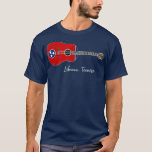 Camiseta Libano Tennessee Guitar