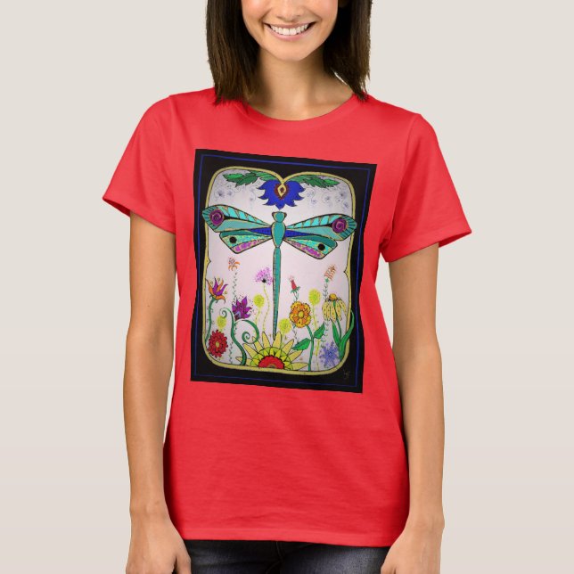 Camiseta Libélula  (Anverso)