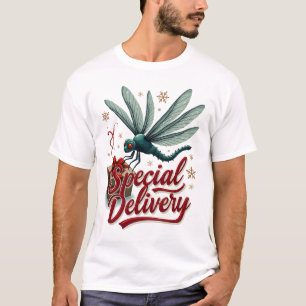 Camiseta Libélula de entrega de regalo