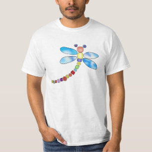 Camiseta Libélula de perla