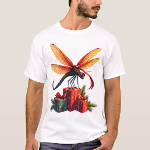 Camiseta Libélula Envuelta en Papel de Regalo