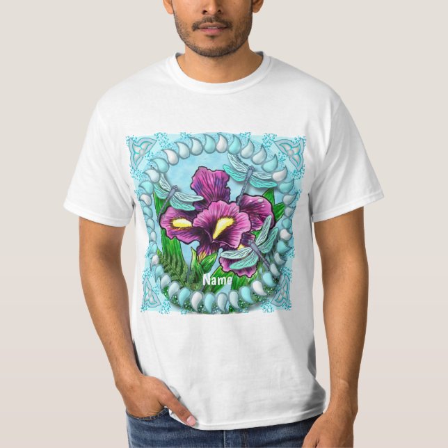 Camiseta Libélula Iris (Anverso)