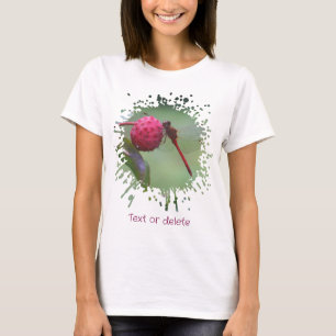 Camiseta Libélula Roja Naturaleza 