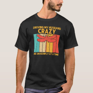 Camiseta Libélula Vintage Para Mujeres Madre Insecto Libélu