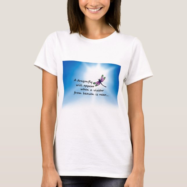 Camiseta Libélula, visitante del cielo (Anverso)