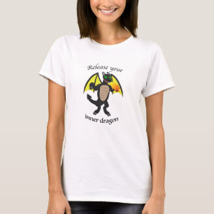 Camiseta Libera tu dragón interior (serio)