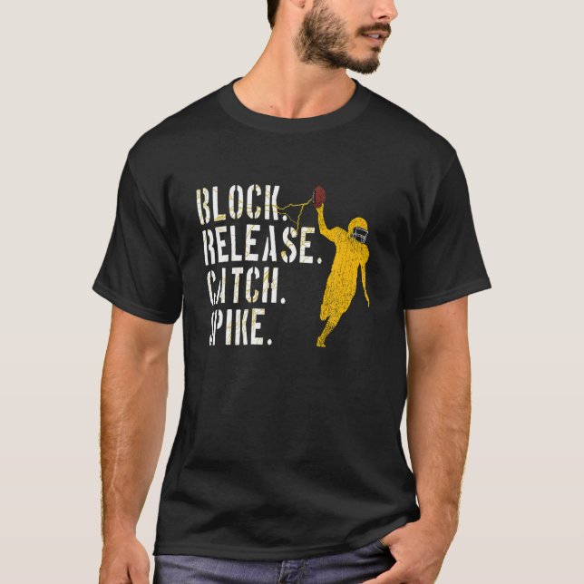 Camiseta Liberación de bloques Catch Spike National Tight E (Anverso)